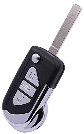 Coque clé pour Citroen DS3 DS4 - 3 Boutons - Plip télécommande avec Lame Phonillico®
