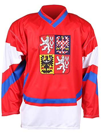 Merco Eishockey-Trikot Replike CZ 2011 (Rot, XL)