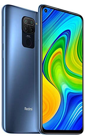 Xiaomi Redmi Note 9 Smartphone Écran FHD + de 6,53, 3 Go/64 Go, 4G, Dual SIM, Dual Standby, fonction NFC, noir [Version européenne]
