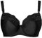 Teyli Damen Still BH - BH Bügel - BH Grosse Grössen Umstandskleidung mit Spitze - Still BH Große Brüste - Damen-BHS Stillen - Frauen Bra Schwarz 115B