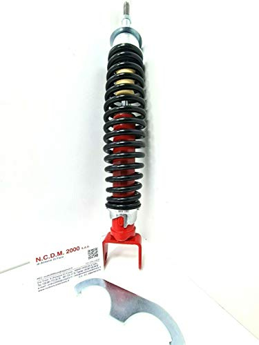 AMMORTIZZATORE POSTERIORE CARBONE COMPATIBILE CON VESPA 50 125 PK S XL FL FL2 HP RUSH N
