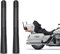 Bingfu Antenna Moto Fibre de Carbone Mât Moto Antenne Radio Remplacement Pack de 2 Compatible avec Street Glide 1989-2019 Touring Electra Glide Road Glide Tour Ultra Classic