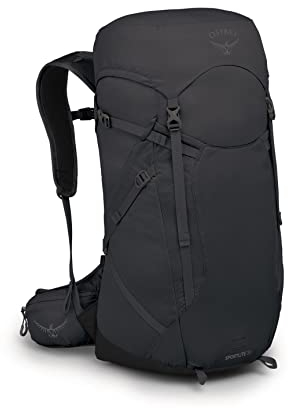 Osprey Sportlite Unisex Hiking Backpacks - Minimalist and lightweight design - Airscape backpanel - Water bottle pockets - Hipbelt - Bluesign approved materials,Dark Charcoal Grey,30 L