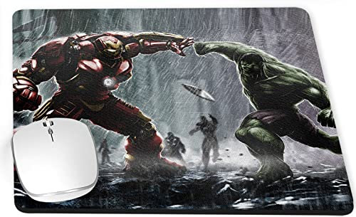 MasTazas Hulkbuster Tapis De Souris Ironman Vs PC Hulk A