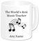 GOPERSONALISED Teacher Gifts - Personalised Music Teacher Mug Coffee Tea Cup - Thank You Teacher Gifts, Teacher Appreciation, Birthday Christmas Retirement End of School Year Gifts for Teacher
