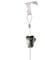 White Moulding Hooks for Picture Hanging with Perlon Clear Cable Cord & Zipper Hooks Traditional Dado Rail Hook for Hanging Picture Frame Art Work Frame Cable Wire Rope Kit Pack of 1.