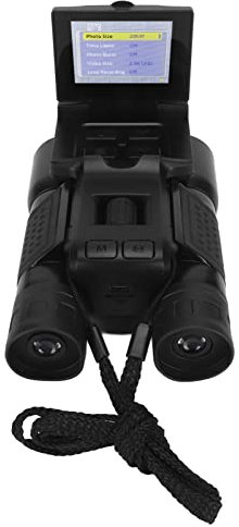 Binoculares Telescopio, Binoculares Digitales Cámara Telescopio Cámara Pantalla LCD De 2.4 Pulgadas Grabadora De Fotografías Y Video Binoculares Digitales Con Cámara Para Observar Aves Juego Fútbol