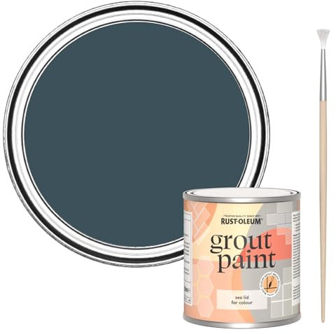 Rust-Oleum Blue Ultra-Durable Grout Paint - Evening Blue 250ml