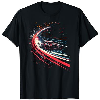 Sportwagen Splash Shirt Cooles Rennwagen Fan T-Shirt