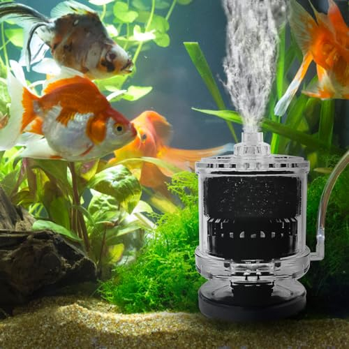 DONGKER Mini Aquarium Filtern Bio, Kleiner Physikalisch Schwammfilter für Aquarium, Mini Fischschaumfilter Organisch Aquariumfilter für 1–20 Gallonen Süßwasser-/Meerwasser-/Wasserpflanzentanks