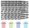 6 Sheets Iron On Letters 858 Pcs Heat Transfer Letters 1 Inch Iron On Transfers for Sport Jerseys T Shirts Team Name Clothes Slogan Printing Personalised DIY Crafts Decoration(Black)