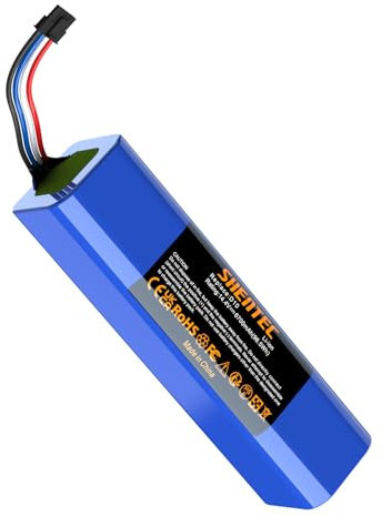Shentec 14.4V 6700mAh Li-ION Batterie de Rechange pour Dreame D9 Pro D9 Max,L10s Ultra/D10/D10 Plus/D10s/L10/ L10s/Z10 Pro, Xiaomi Mi S5/S6/S7/Q7 Max MaxV Ultra Pure, Xiaomi S50/S55