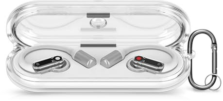 kwmobile Hülle kompatibel mit Nothing Ear (Open) - TPU Silikon Schutzhülle Case Cover Kopfhörer Transparent