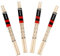 Palos de tambor Rebound America Madera de arce dura, recta y duradera, ideal para bateristas de todos los niveles, utilizados para batería, percusión y práctica (7A-4 pares)