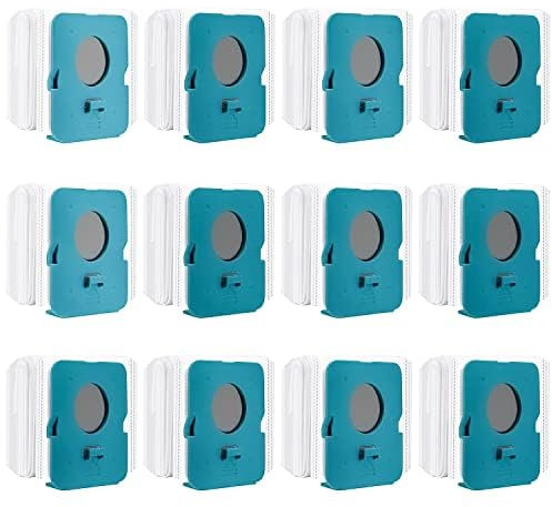 12 Pièces Sac à Poussière Clean Station pour Samsung Bespoke Jet VCA-ADB95, Sacs de Rechange pour Aspirateur, Sacs d'Aspirateur, Accessoires pour Aspirateurs (12)