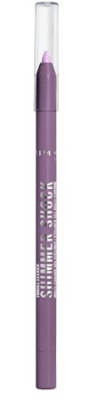 Rimmel Thrillseeker Shimmer Shock Eyeliner, 001 Frosted Candy, Multi-Chrome Gel Liner, Light Reflective Finish, Ultra-Smooth Formula, Waterproof, Colour-Shifting, 24 hrs No Smudging, 0.35g
