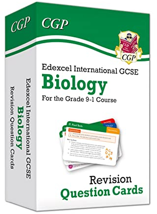 Edexcel International GCSE Biology: Revision Question Cards: for the 2026 and 2027 exams (CGP IGCSE Biology)