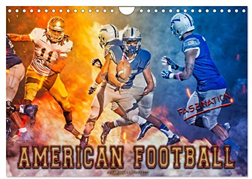 Faszination American Football (Wandkalender 2026 DIN A4 quer), CALVENDO Monatskalender: American Football, faszinierender Teamsport. (CALVENDO Sport)