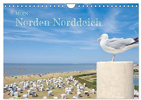 Moin Norden-Norddeich (Wandkalender 2026 DIN A4 quer), CALVENDO Monatskalender: Brillante Fotografien der Stadt und ihres Küstenbads (CALVENDO Orte)