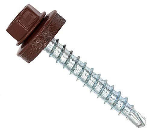 Vis à tôle trapézoïdale Twistec - 100 pièces