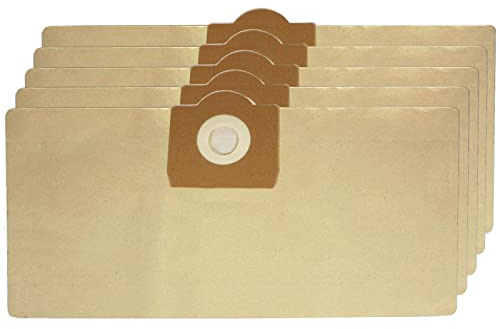 SPARES2GO Strong Dust Bags for ShopVac Vacuum Cleaners (Pack of 5)