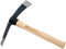 Bellota Doppelspitzhammer Axt Schaufel, Griff aus Buchenholz 700 gr