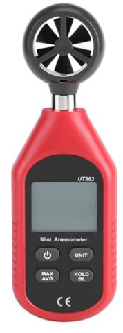 Thermomètre anémomètre numérique LCD portable pour planche à voile, surf, pêche