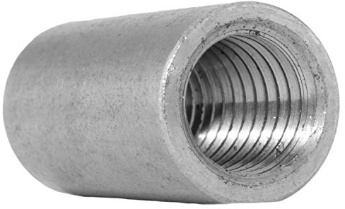 Gewindemuffen Rund M12x50 mm aus Edelstahl A2 (5 Stück) | Abstandshalter - Verbindungsmuffen - Distanzmuffen - Rundmuffen von MESAROS®