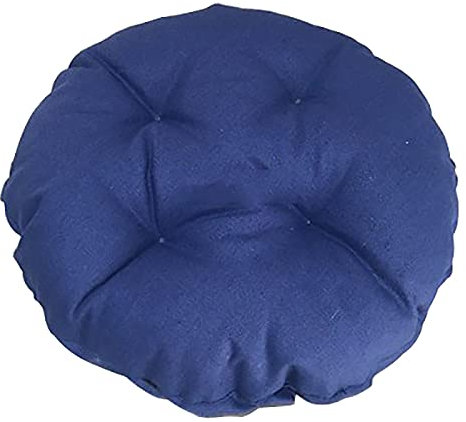 HUALEMEI Runde Verdicken Sitzkissen,Waschbar Atmungsaktiv Sitzpolster Untere Rücken Schmerzkissen Tatami Bodenkissen Küche Stuhlkissen-R Durchmesser:25cm
