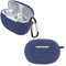 Derhom Custodia in silicone compatibile per i nuovi auricolari Beats Studio [supporta la ricarica wireless] (blu)
