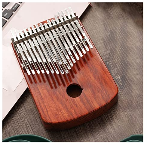 ALFAAL Chromatic Kalimba 24 33 Tasten Daumenklavier Fingerklaviere Tragbares Musikinstrument (Color : Hollow33 Keys)