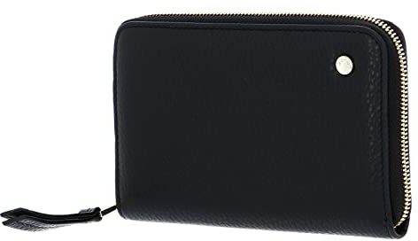 ABRO Damen Geldbörse Nos Reisezubehör-Reisebrieftasche, Schwarz/Gold