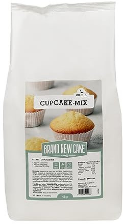Brand New Cake BrandNewCake Mélange pour cupcakes 4 kg - Mélange de cuisson