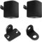 EUGOOCX 1 Pair Wall Mount Bracket for Yamaha WS-B1A Portable Bluetooth Speaker, Metal Speaker Wallmount Holder Stand Compatible with Yamaha WS B1A