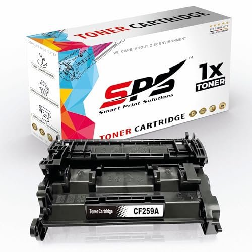 SPS Drucker Toner Kompatibel für HP Laserjet Enterprise Pro M 406 DN - CF259A 59A | 1x Schwarz | 3.000 Seiten