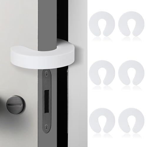 KOVOSCH Kindersicherung Tür, 6 Stück Türstopper, Klemmschutz für Türen, Türschutz, Türstopper Kinder, Fingerklemmschutz Baby