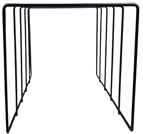 Rack Dischi In Metallo | Stand Vinile Vinile Nero Iron Vinyl Stand | Porta Registrazione Album Metallo Vinyl Registrazione