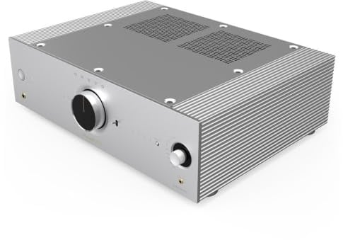 Onkyo P-80 Vorverstärker mit Phono MM/MC, DAC, Ethernet/WLAN-Streamer, Bluetooth aptX HD, HDMI (ARC) und DAC, Silber