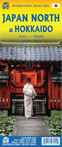 Japan North & Hokkaido: ITM Travel Reference Map 1:700000