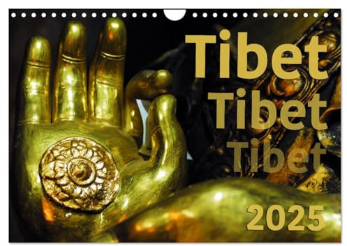 Tibet - Tibet - Tibet 2025 (Wandkalender 2025 DIN A4 quer), CALVENDO Monatskalender: In diesem Kalender finden Sie Bilder aus dem tibetischen ... Bild inhaltlich ergänzen. (CALVENDO Glaube)