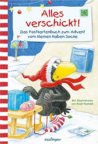 Der kleine Rabe Socke: Alles verschickt!: Das Postkartenbuch zum Advent vom kleinen Raben Socke