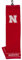 NCAA gesticktes Golf Handtuch, Nebraska Cornhuskers