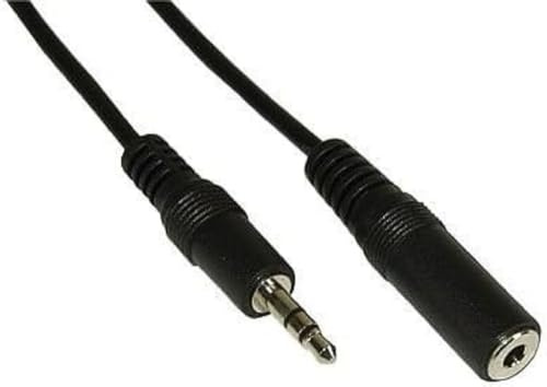 InLine 99934 Klinke Verlängerung, 3,5mm Klinke Stecker / Buchse, Stereo, 1m