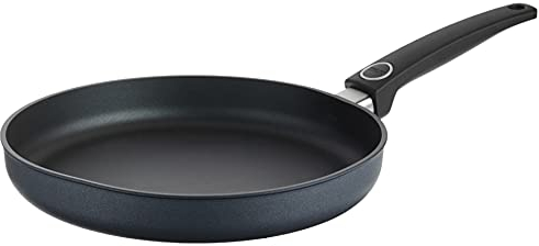 Woll W528DPI Reinforced Nonstick Scratch Resistant Cast Aluminum Diamond Lite/Plus Bratpfanne aus Aluminiumguss, mit Diamantverstärkung, Kratzfest, 27,9 cm, Antihaft, schwarz