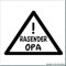 cartattoo4you® AK-01481 | RASENDER Opa | Autoaufkleber Aufkleber Spaß, Farbe schwarz, in 24 Farben erhältlich, 13 x 10 cm Waschstrassenfest