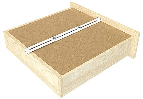 FRMSAET Schubladen Reparatur Kit - verwendet, um zu verstärken und reparieren Holz/MDF/Spanboard Schubladen Schrank Verstärkung. (2 Packung)