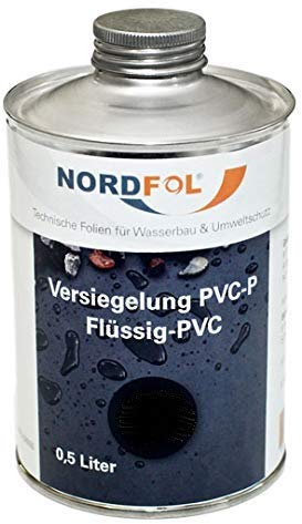47,31€/L Versiegelung PVC flüssig 950 ml (transparent) für Folie, Teichfolie