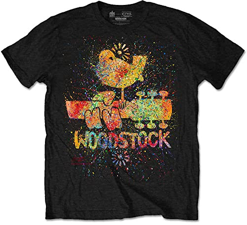 T-Shirt # Xxxl Unisex Black # Splatter