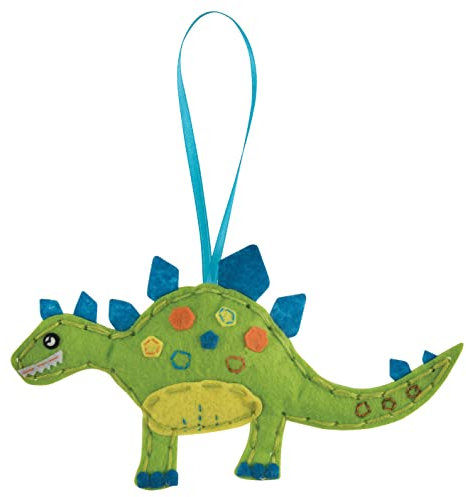 Trimits Felt Decoration Kits, 14.5 x 10cm, Dinosaur