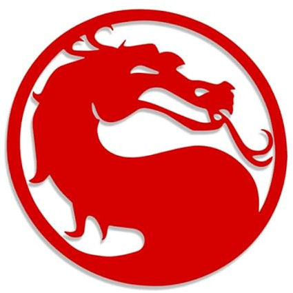 Decus Mortal Kombat XXL 0131 (rot) // Sticker OEM JDM Style Aufkleber